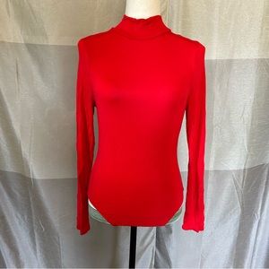 Bar III mock neck bodysuit